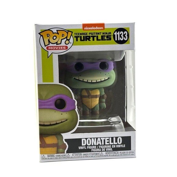 NIB Funko Pop Vinyl Teenage Mutant Ninja Turtles Donatello #1133 - Picture 1 of 5